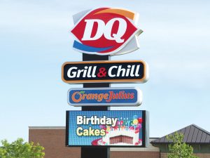 Cabinet Signs 0092 Dairy Queen Bendsen Sign  Graphics W 19mm 80x176 Bloomington IL 101718 1 300x225